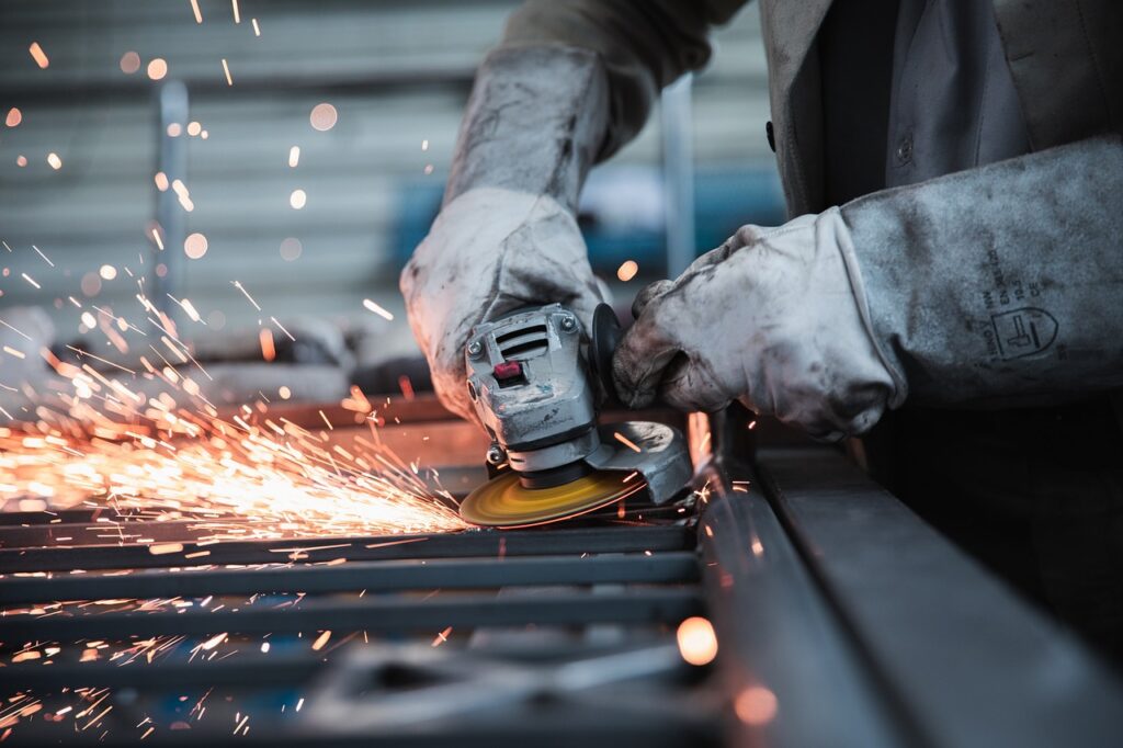 Stainless steel work